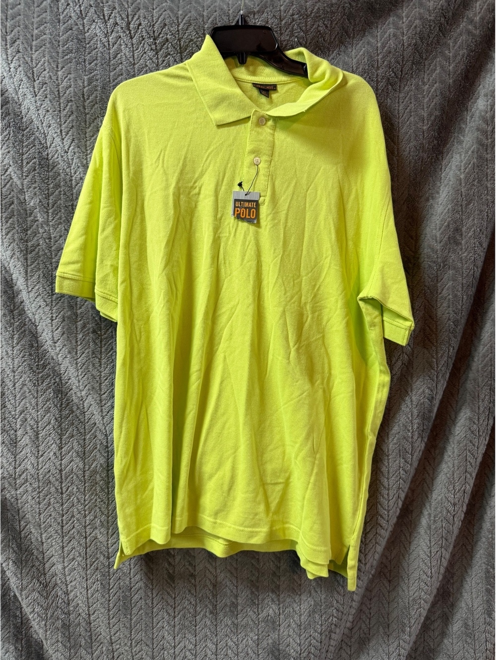 Cherokee XL Neon Yellow Polo Shirt